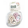 LOVI 22/881 Smoczek silikonowy dynamiczny 0-2m 2 szt Wild Soul Girl