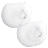 LOVI 5/605 Silikonowe osłonki piersi Skin Touch 2 szt. S