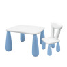 MALTEX SET LUNA CLASSIC Stolik dla dzieci + krzesełko biały/niebieski