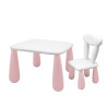 MALTEX SET LUNA CLASSIC Stolik dla dzieci + krzesełko biały/różowy