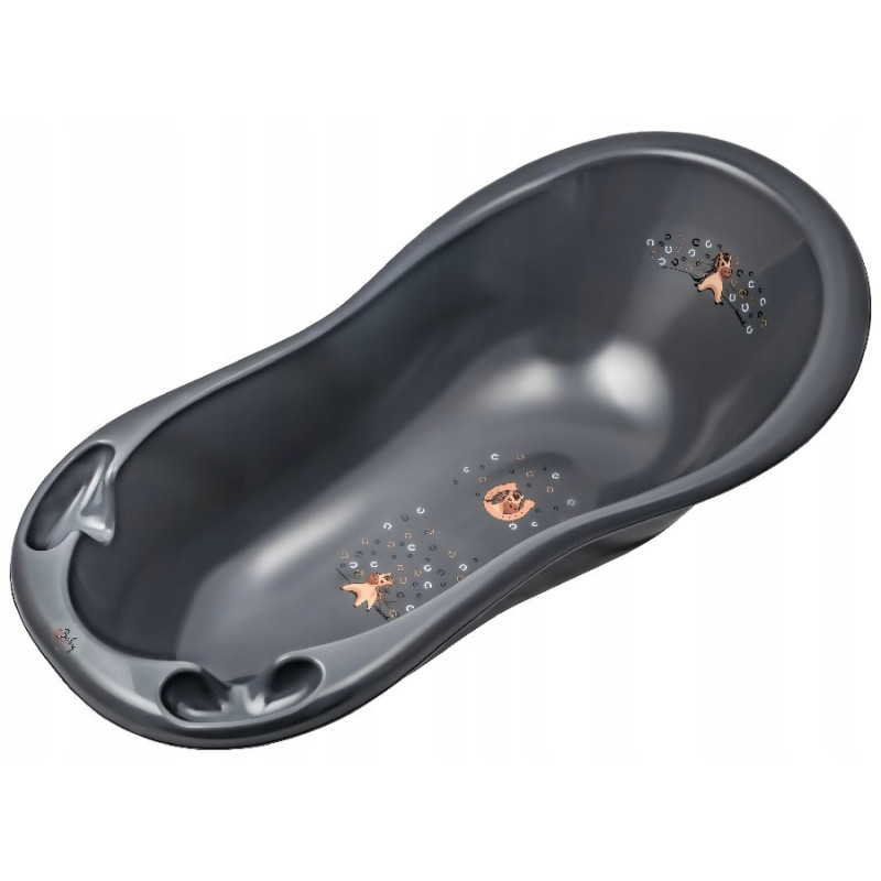 MALTEX Wanna 84cm z korkiem Konik stalowy szary