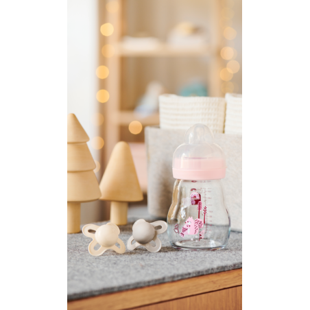 MAM 851254 Butelka szklana Feel Good Forest 260ml girl
