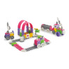 MARIOINEX 902837 Klocki waffle mini 140 szt. Konstruktor (dziewczynka)
