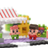 MARIOINEX 904169 Klocki waffle mini - Sklep 148 el.