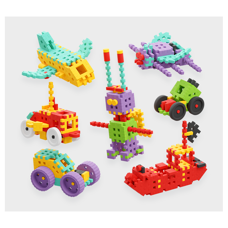 MARIOINEX 904268 Mini waffle - Konstruktor 200 el. Majster