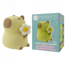MARY'S MW61108 Lampka nocna led Kapibara Florystka