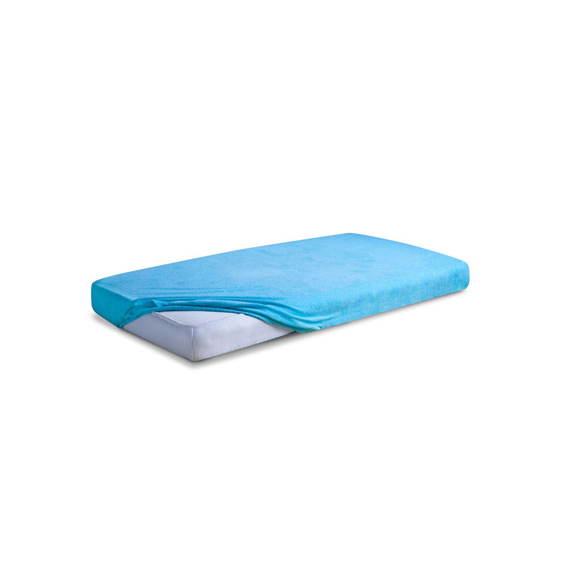 MATEX Prześcieradło FROTTE PREMIUM z gumką 60x120 [TB0025_31] turkus