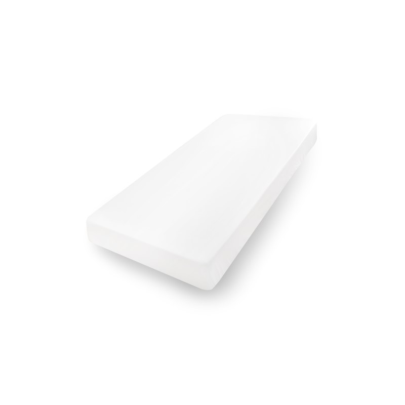 MATEX Prześcieradło jersey z gumką 80x160 [TB0388_01] białe