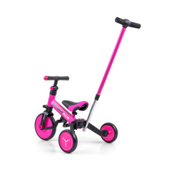 MILLY MALLY  5304 Rowerek 4w1 OPTIMUS Plus pink