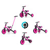 MILLY MALLY  5304 Rowerek 4w1 OPTIMUS Plus pink