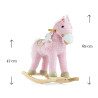 MILLY MALLY 0461 Koń Pony pink