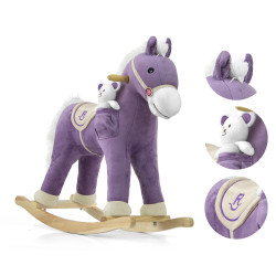 MILLY MALLY 1077 Koń Pony purple