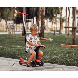 MILLY MALLY 1596 Hulajnoga SCOOTER Little Star red