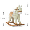 MILLY MALLY 1966 Koń Pony gray dot