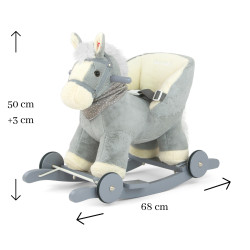 MILLY MALLY 2197 Koń Polly Grey