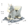 MILLY MALLY 2197 Koń Polly Grey