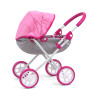 MILLY MALLY 2718 Wózek dla lalek Dori Prestige Pink