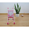 MILLY MALLY 2722 Wózek dla lalek Julia Prestige Pink