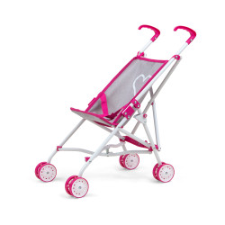 MILLY MALLY 2722 Wózek dla lalek Julia Prestige Pink