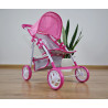 MILLY MALLY 2724 Wózek dla lalek Natalie Prestige Pink