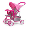 MILLY MALLY 2726 Wózek dla lalek Kate Prestige Pink