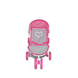 MILLY MALLY 2728 Wózek dla lalek Susie Prestige Pink