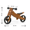 MILLY MALLY 2739 Pojazd JAKE DARK NATURAL