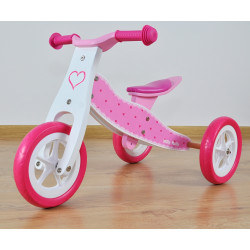 MILLY MALLY 2772 Pojazd 2w1 COOL/LOOK HEARTS