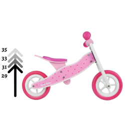 MILLY MALLY 2772 Pojazd 2w1 COOL/LOOK HEARTS