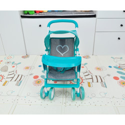 MILLY MALLY 3104 Wózek dla lalek Kate Prestige Mint