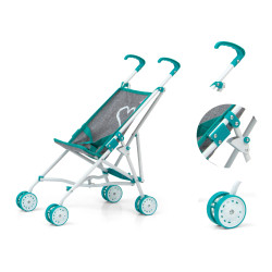 MILLY MALLY 3237 Wózek dla lalek Julia Prestige Mint