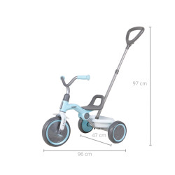 MILLY MALLY 4076 Qplay Rowerek trójkołowy Ant Plus blue