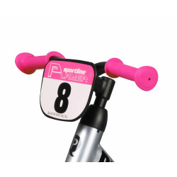 MILLY MALLY 4100 Qplay Rowerek biegowy Player pink