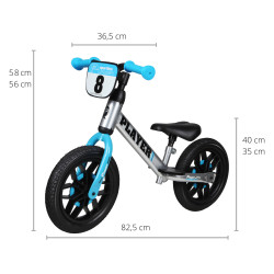 MILLY MALLY 4101 Qplay Rowerek biegowy Player blue