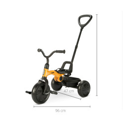 MILLY MALLY 4543 Qplay Rowerek trójkołowy Ant Plus yellow