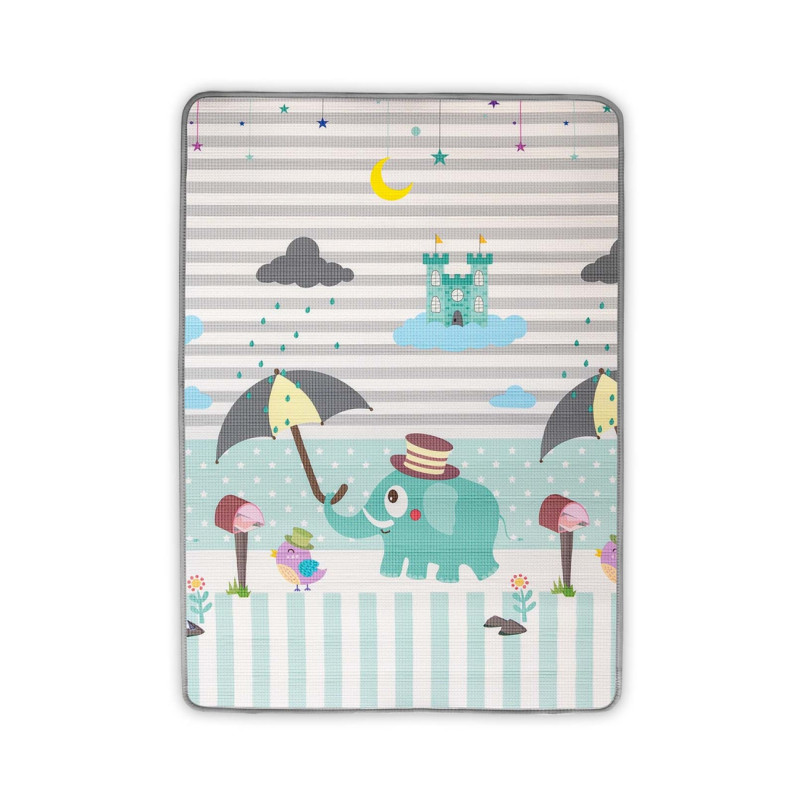 MILLY MALLY 4684 Mata piankowa zwijana Kinder Digits and Elephant