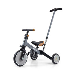 MILLY MALLY 5307 Rowerek 4w1 OPTIMUS Plus grey