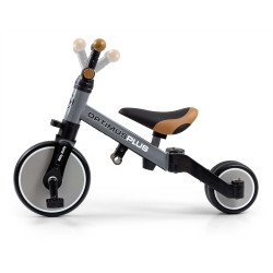MILLY MALLY 5307 Rowerek 4w1 OPTIMUS Plus grey