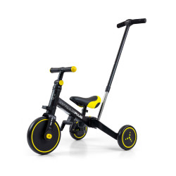 MILLY MALLY 5308 Rowerek 4w1 OPTIMUS Plus black