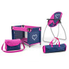 MILLY MALLY 5373 Zestaw dla lalek Elsa Prestige Navy