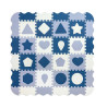 MILLY MALLY 5618 Mata piankowa puzzle Jolly 4x4 Shapes - blue