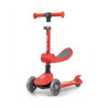 MILLY MALLY 5752 Hulajnoga Scooter FUZZY red
