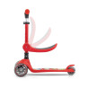MILLY MALLY 5752 Hulajnoga Scooter FUZZY red