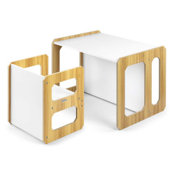 MILLY MALLY 6094 Zestaw mebli Stella 3w1 Natural