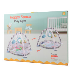 MILLY MALLY 6099 TinyMini JL626-2D Mata edukacyjna 2w1 Basen z piłkami