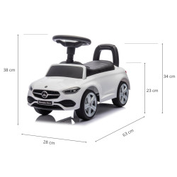 MILLY MALLY 6101 Pojazd Mercedes C-Class S White