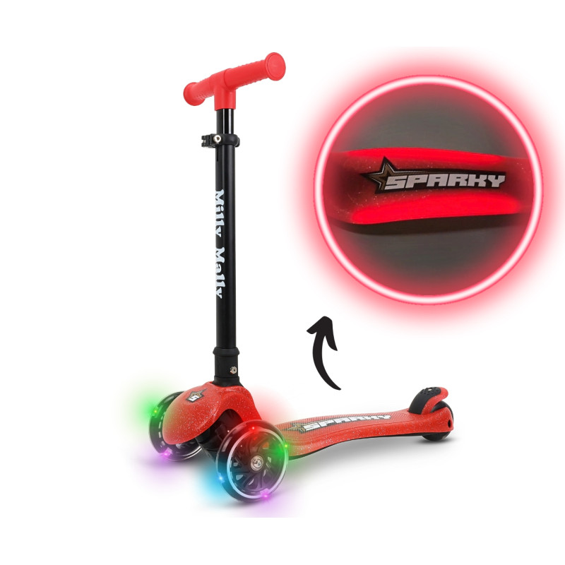 MILLY MALLY 6252 Scooter Sparky red