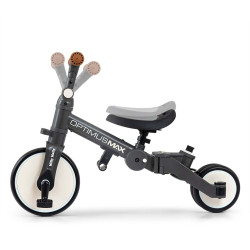 MILLY MALLY 6265 Rowerek 5w1 OPTIMUS MAX dark grey