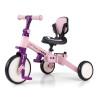 MILLY MALLY 6267 Rowerek 5w1 OPTIMUS MAX pink