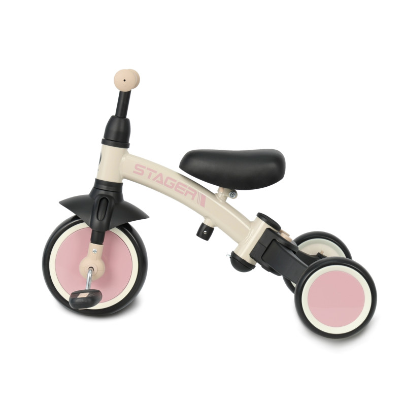 MILLY MALLY 6279 Rowerek trójkołowy Stager 3w1 pink